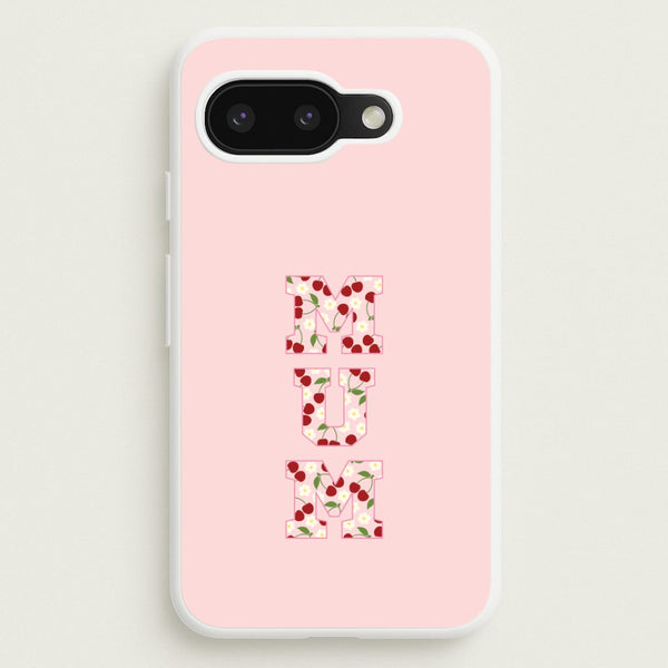 Floral Varsity Mum Google Pixel 9a Case