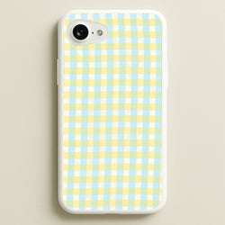 Lemonade Gingham iPhone 16e Case