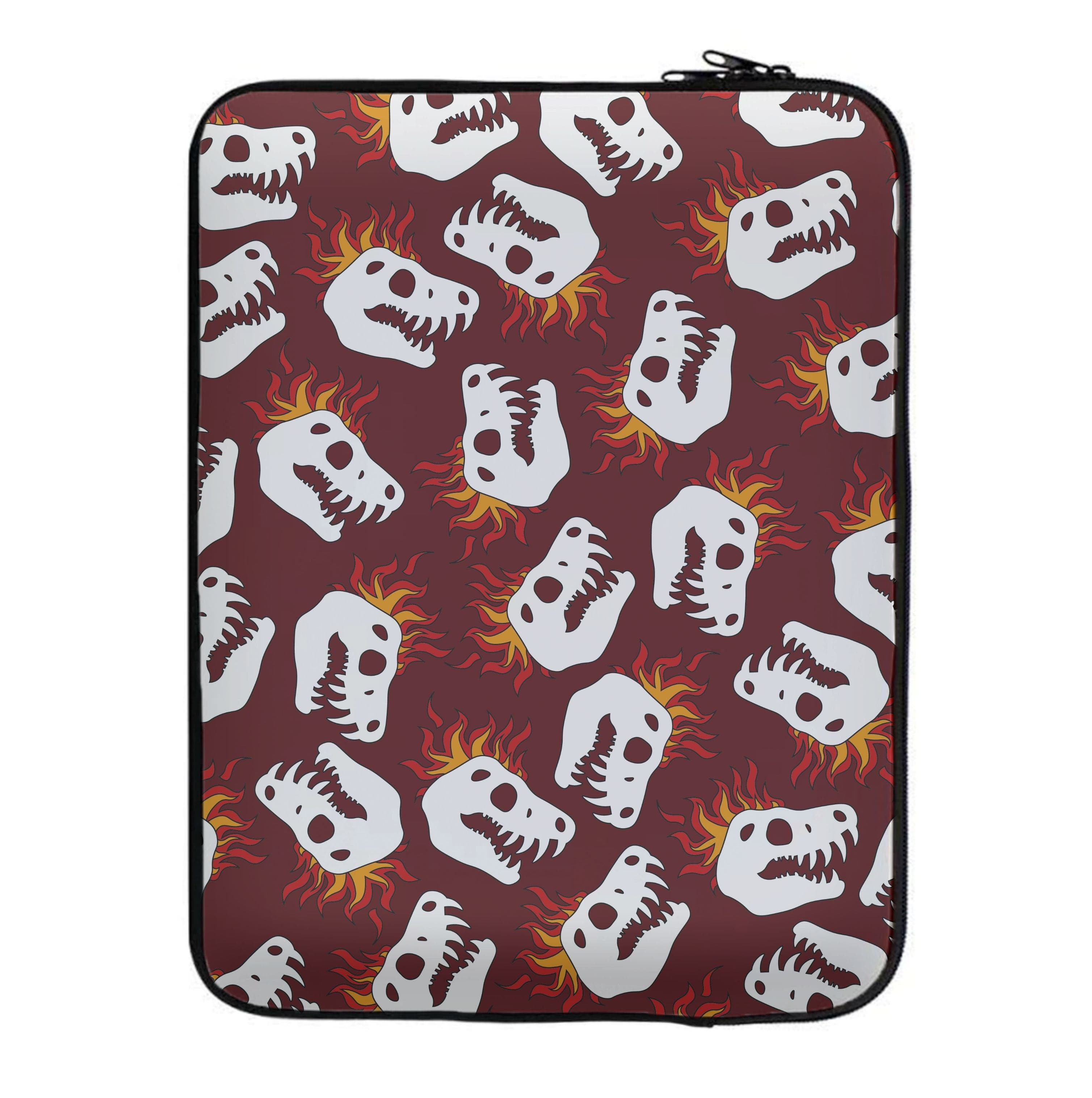 Bone Pattern - Dinosaurs Laptop Sleeve