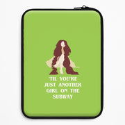 Just Another Girl Laptop Sleeve 1