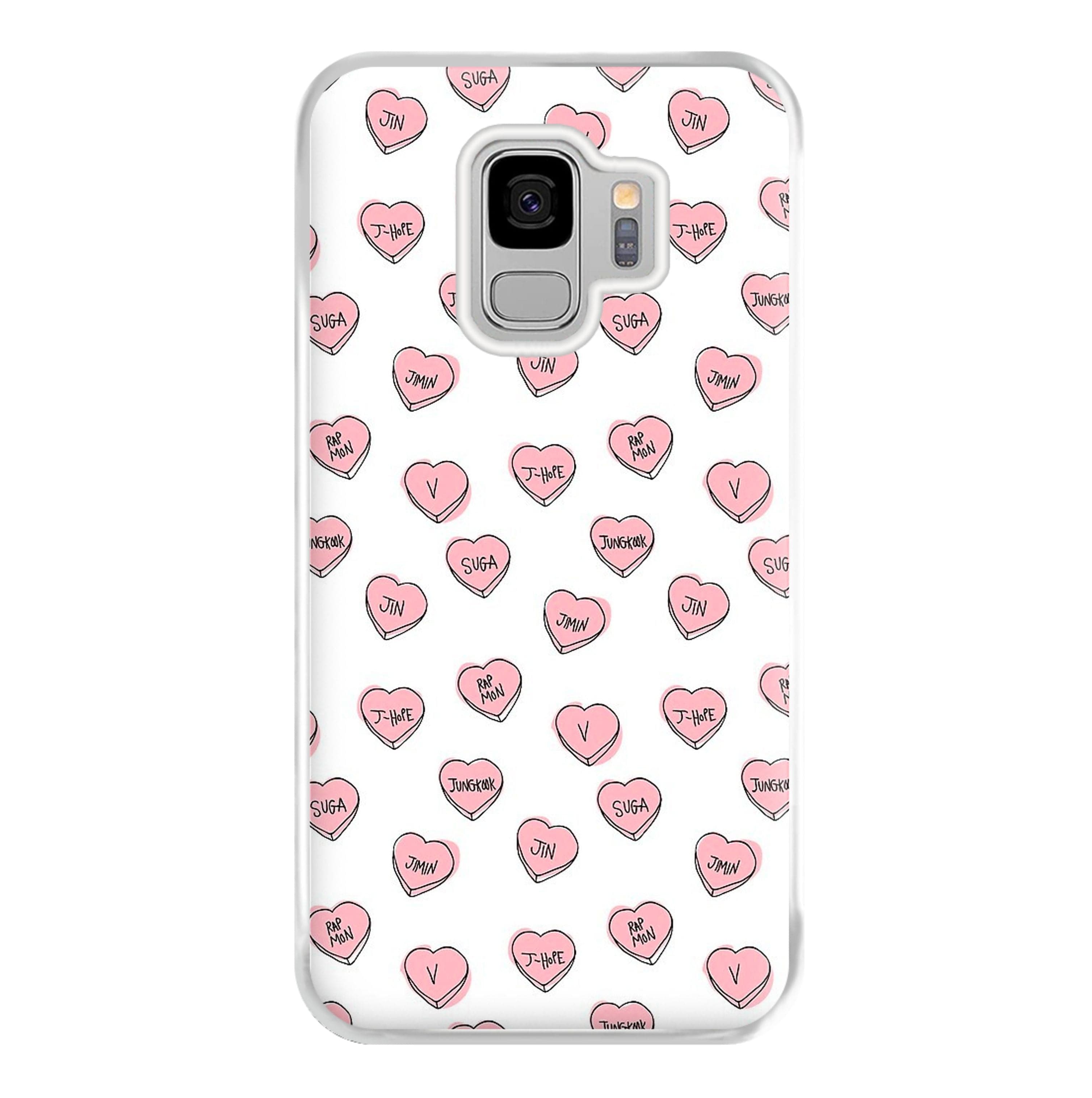 K-Pop Band Hearts Phone Case