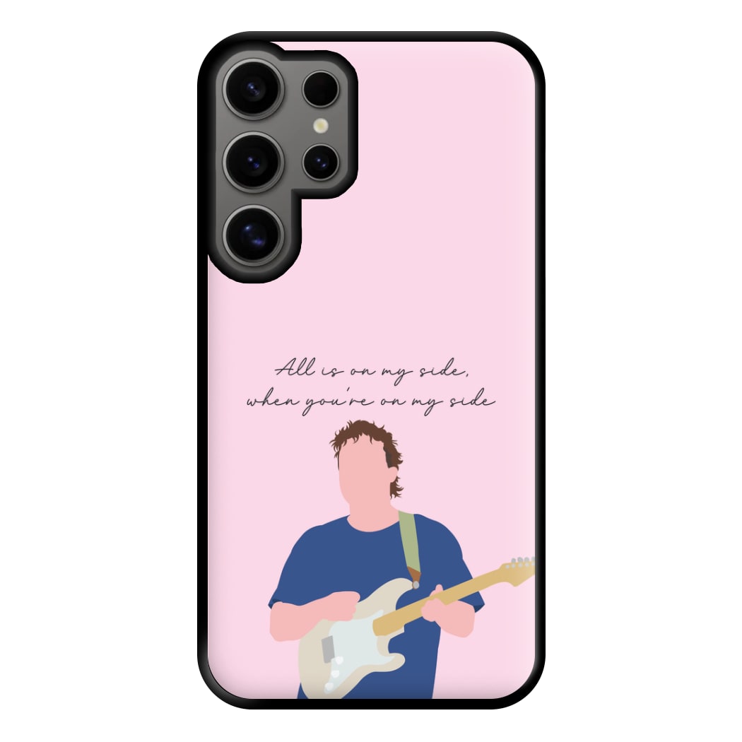 All Is On My Side Pink Galaxy S24 Ultra Case