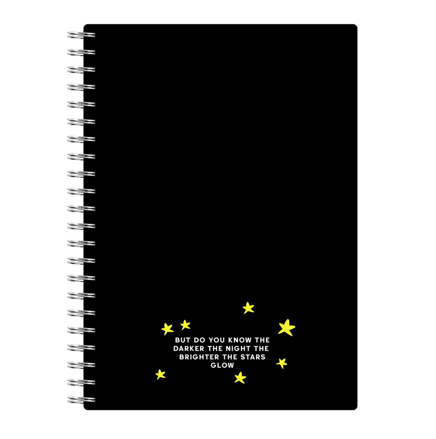 Brighter The Stars Glow - Katy Perry Notebook
