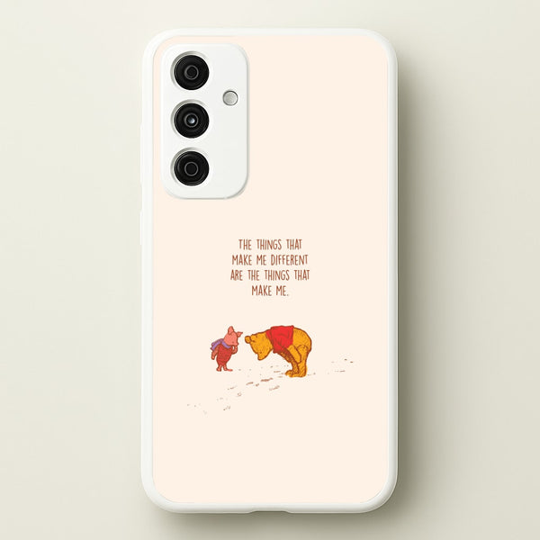 The Things That Make Me Different  Galaxy A55 Case