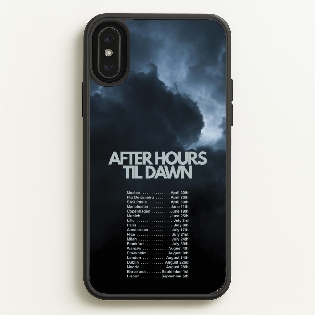 2026 Tour AHTD iPhone XS Max Case