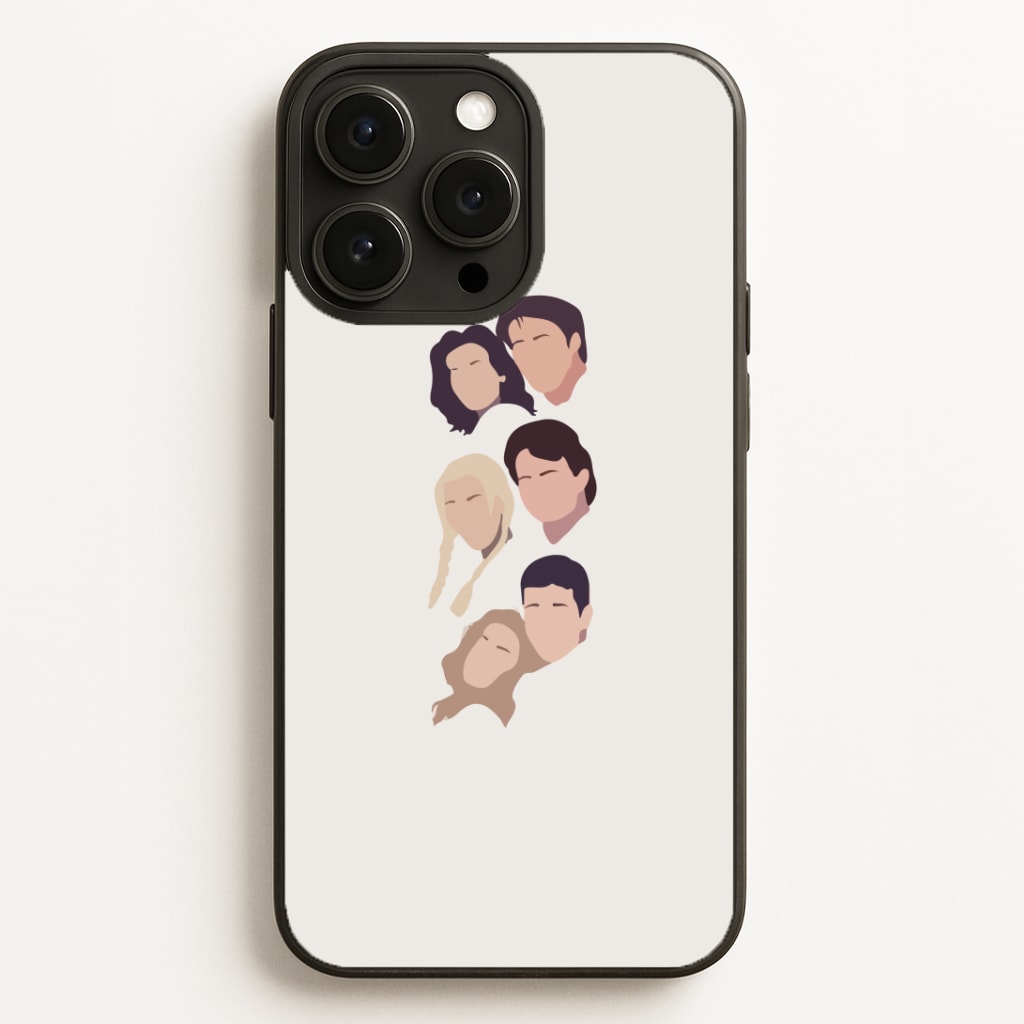 Cast Faces Phone Case for iPhone, Samsung Galaxy and Google Pixel