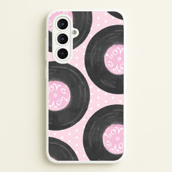 Thrifted Vinyl Polka Pattern Galaxy A16 Case