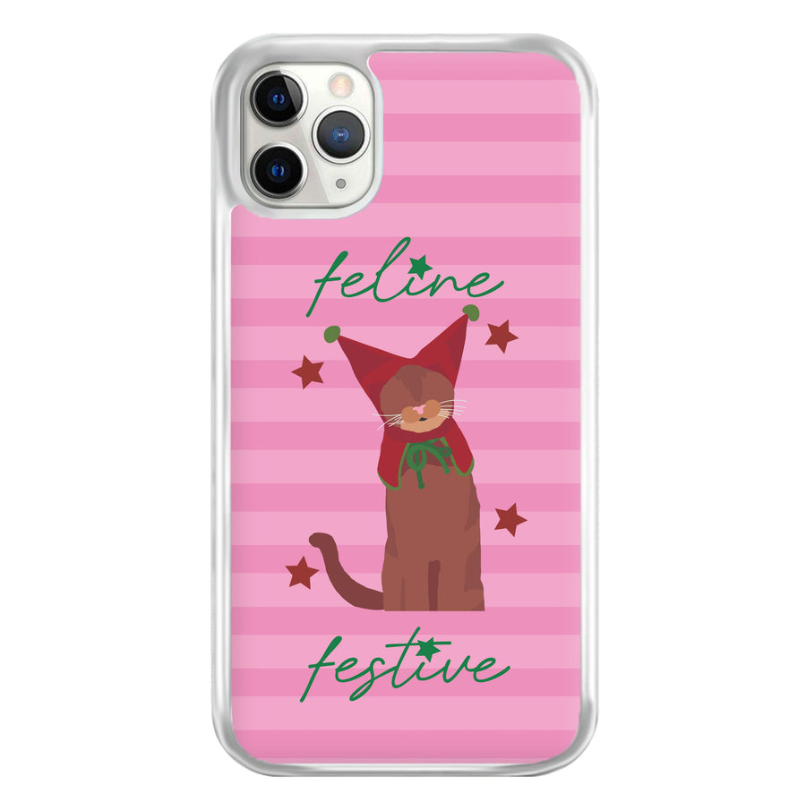 Feline Festive  Phone Case