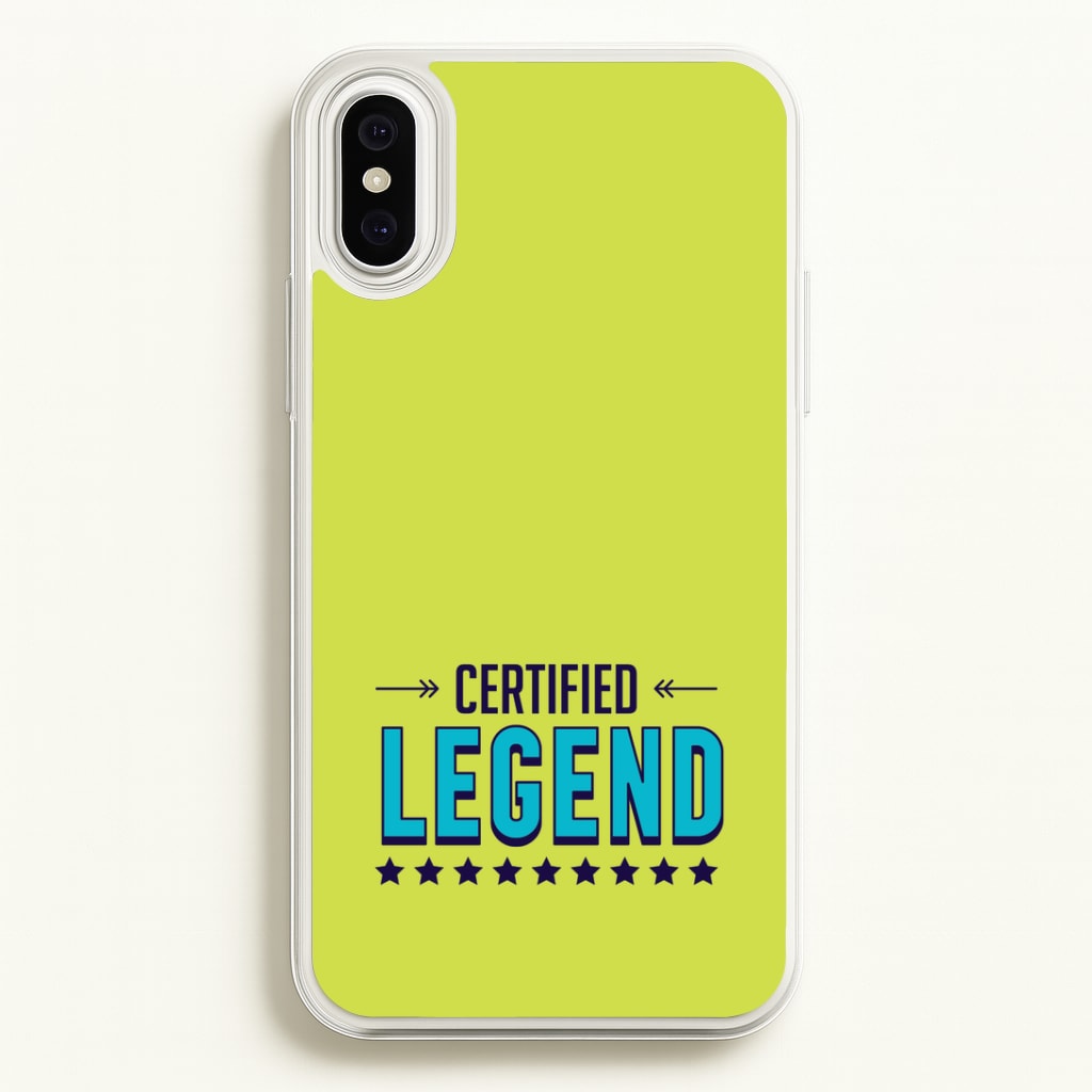 Certified Legend iPhone XS Max Case