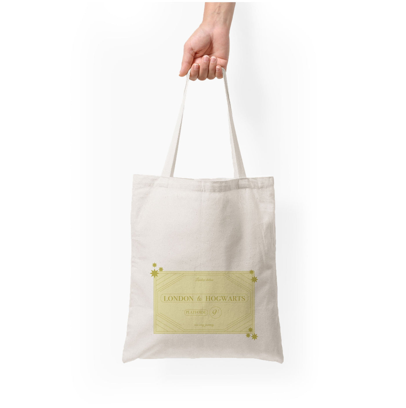 Train Ticket - Harry Potter Tote Bag