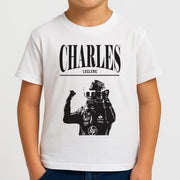 Charles Red And Gold Kids T-Shirt 4