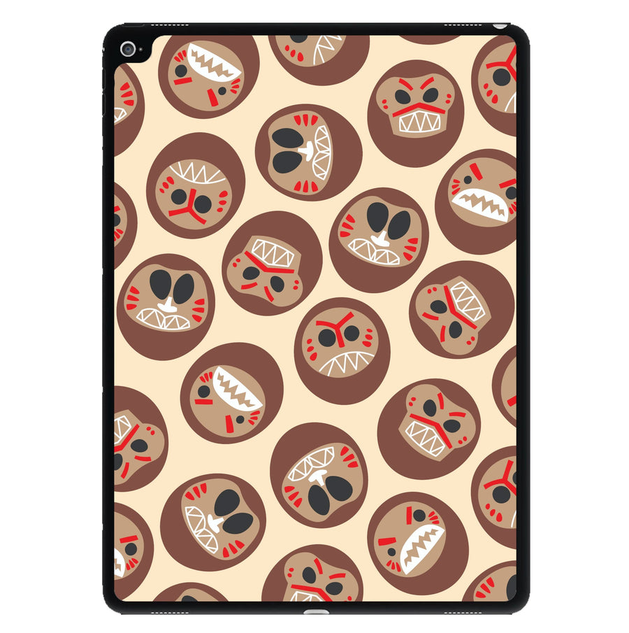 Mask Face iPad Case