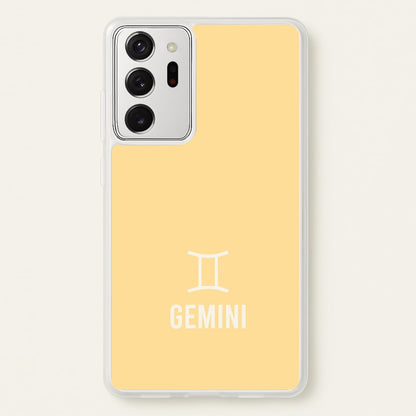 Gemini Pastel Zodiac Galaxy Note 20 Ultra Case