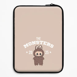 Cute Monster 2025 Biege Universal Laptop Sleeve