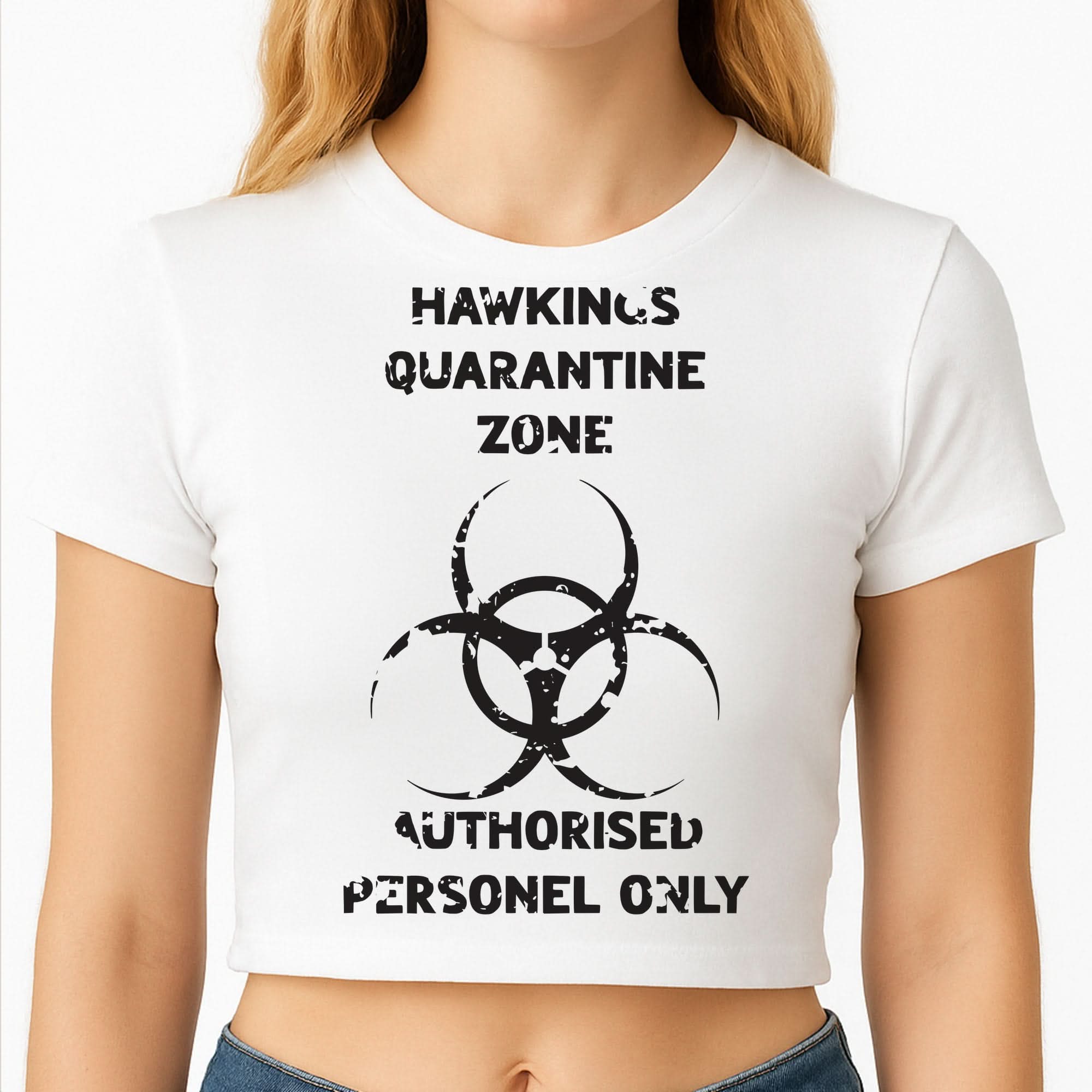 Hawkings Quarantine Zone Crop Top