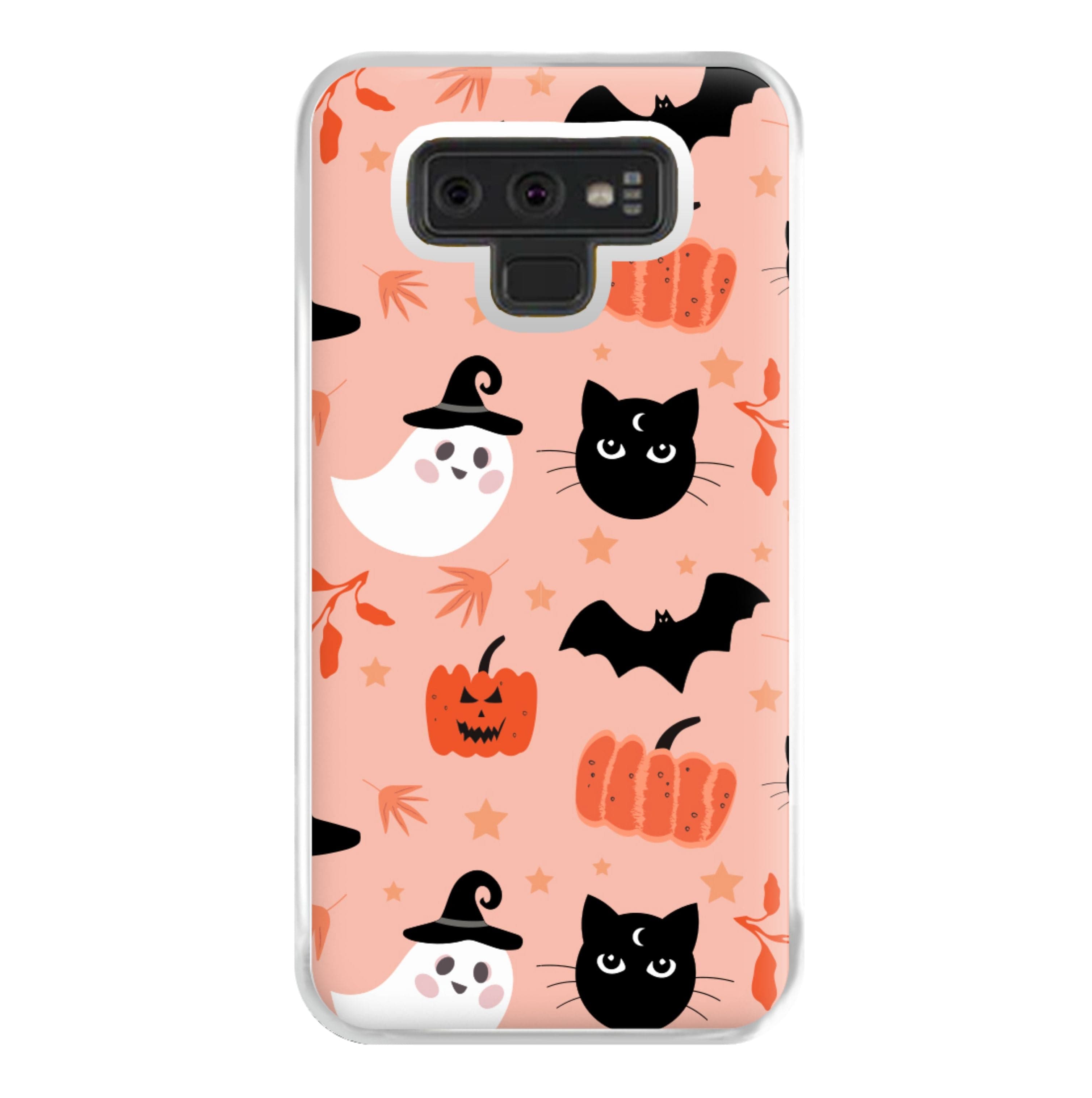 Pretty Pink Halloween Pattern Phone Case