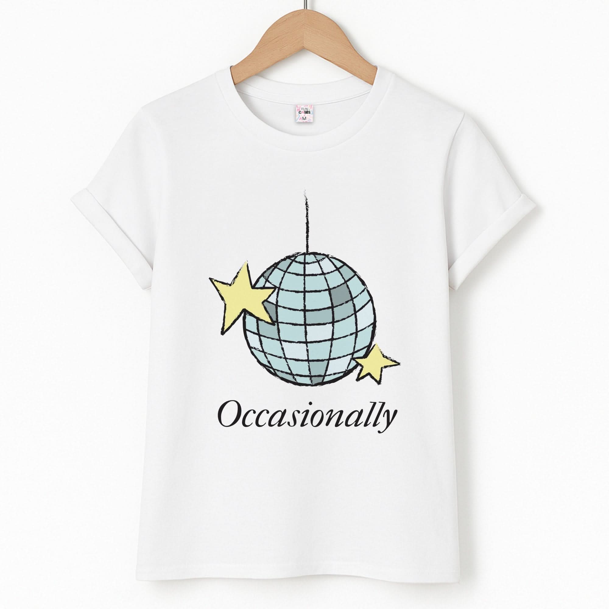 Ocasionally Discoball Unisex T-Shirt