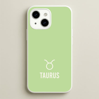 Taurus Pastel Zodiac iPhone 14 Case