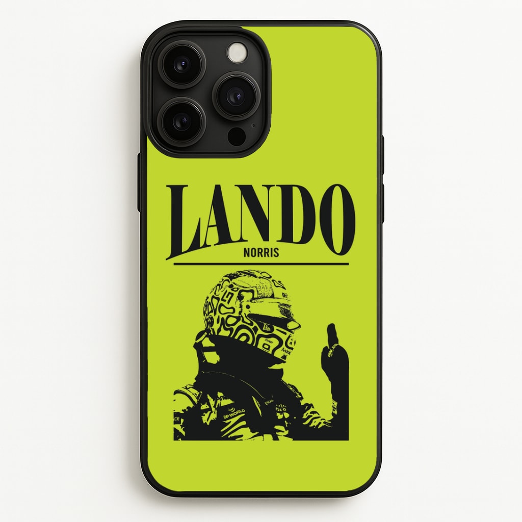 Lando Black And Green  iPhone 13 Pro Case