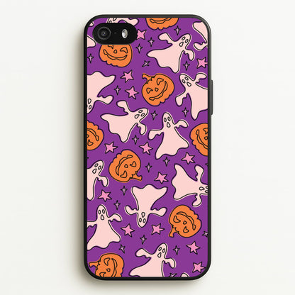 Abstract Halloween Pattern iPhone 5 / 5s / SE 2016 Case