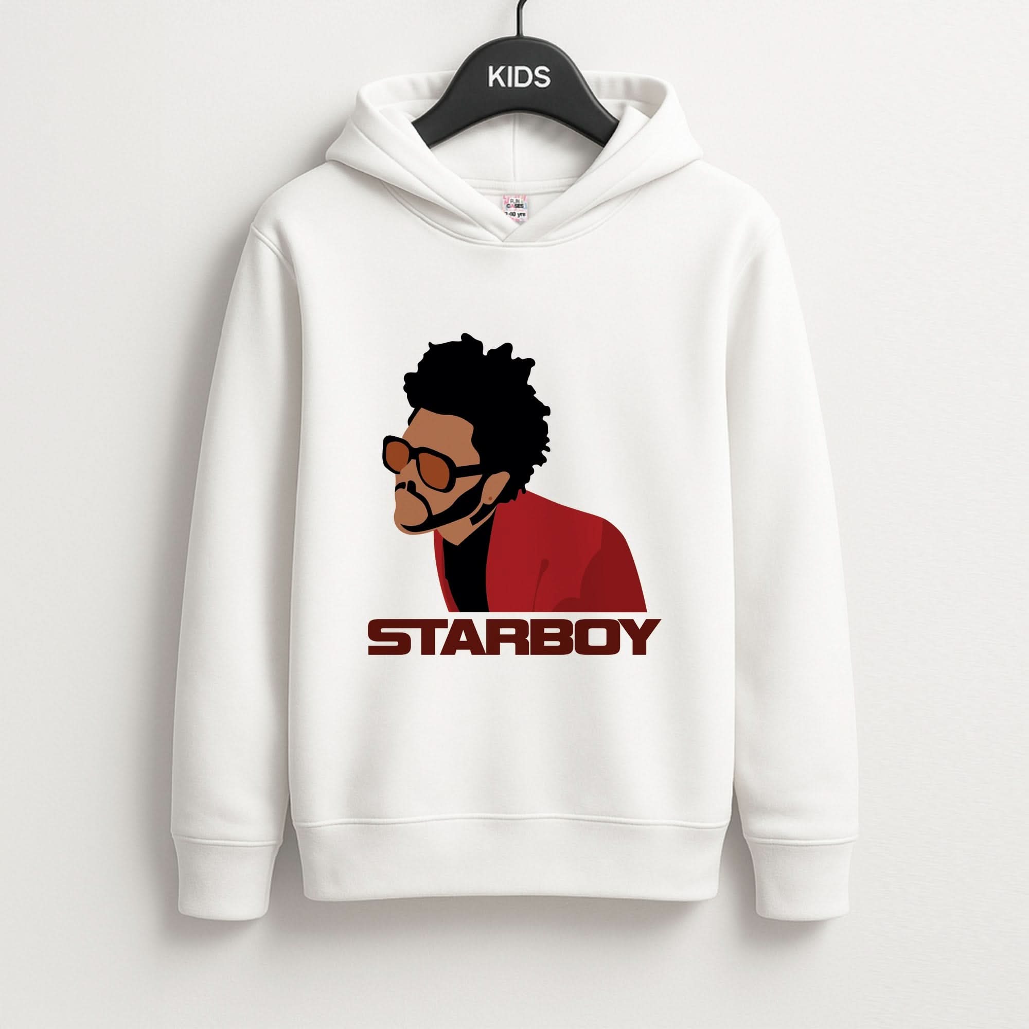 Starboy Singer Title Kids Hoodie