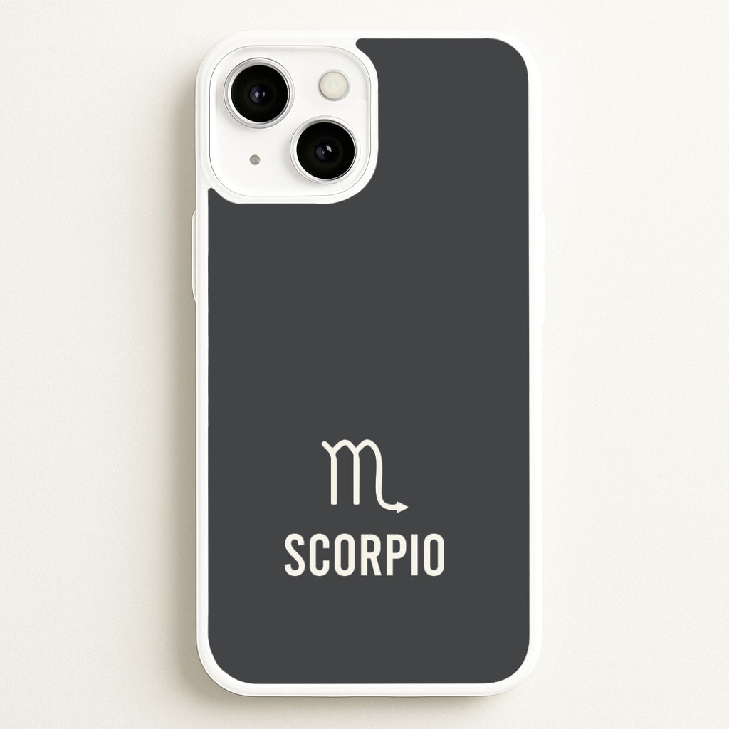 Scorpio Pastel Zodiac iPhone 13 Case