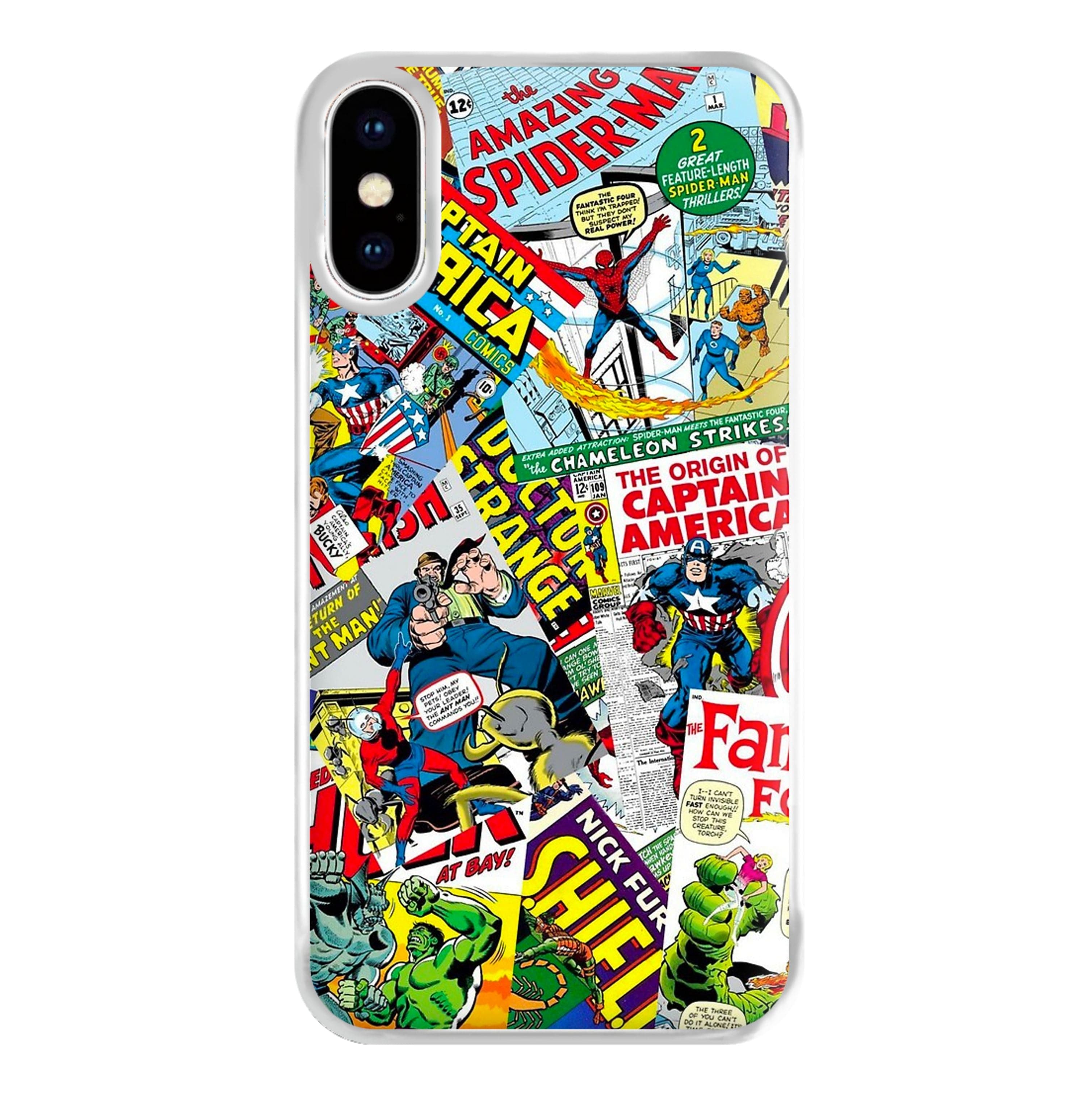 Superhero Comic Comics Pattern Phone Case