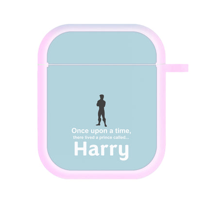 Once Upon A Time There Lived A Prince - Personalised Fairytale AirPods Case