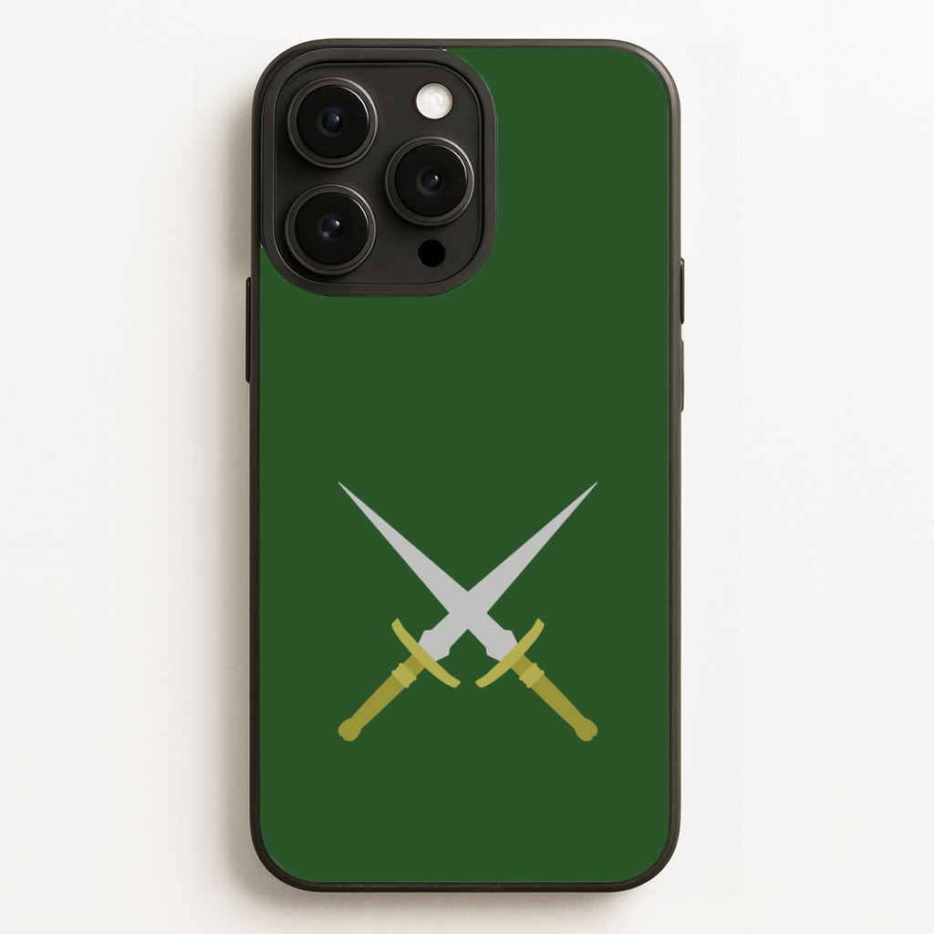 Double Daggers Phone Case for iPhone, Samsung Galaxy and Google Pixel