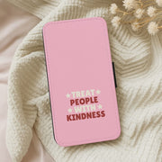 Treat People With Kindness Flip / Wallet Phone Case 5