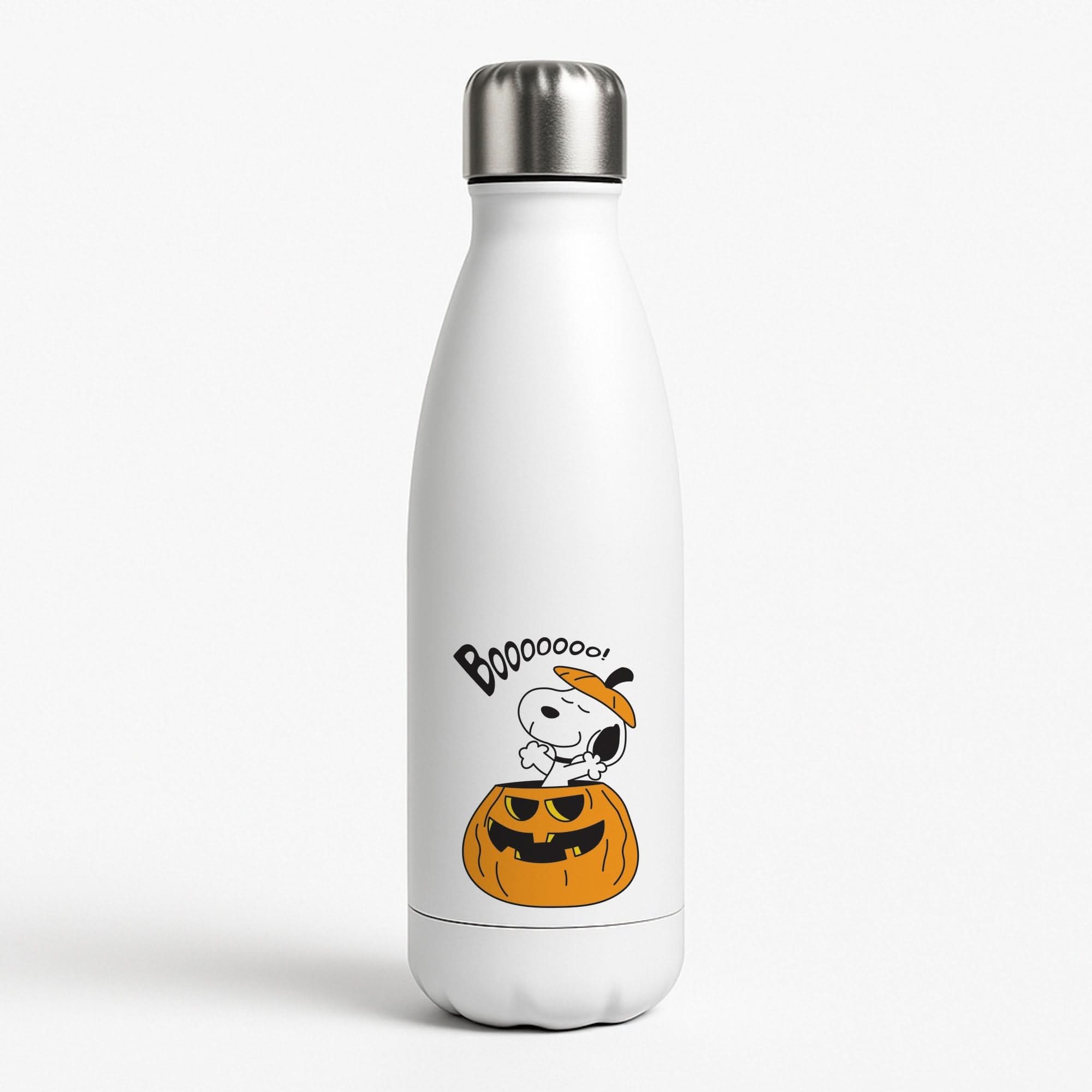 Cartoon Beagle Pumpkin Water Bottle
