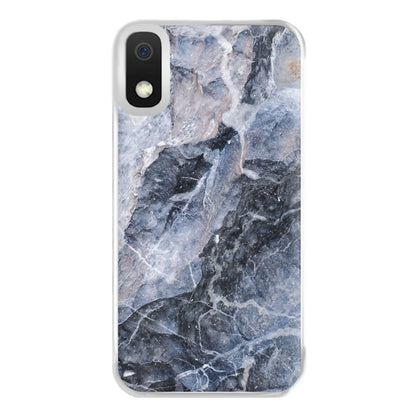 Grey and White Marble Phone Case