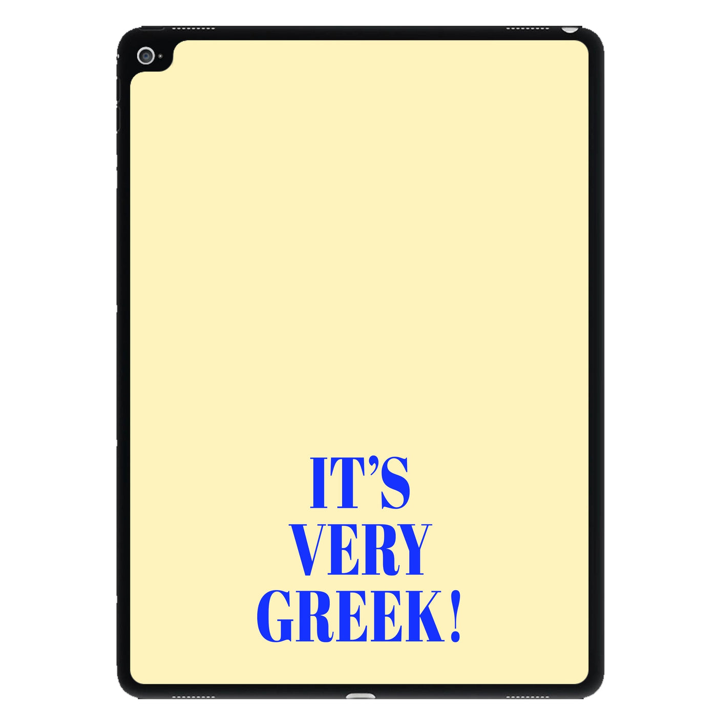 It's Very Greek! - Mamma Mia iPad Case
