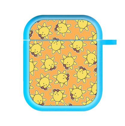 Sun Pattern - Plushy AirPods Case