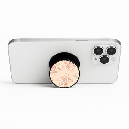 Cartoon Mouse Holly Pattern Phone Stand