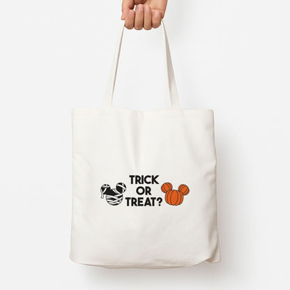 Trick Or Treat Mouse Tote Bag