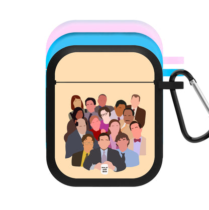 Office Characters AirPods Case