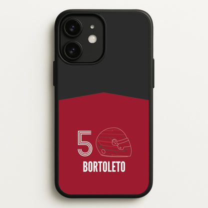 Bortoleto Helmet 2026 iPhone 11 Case