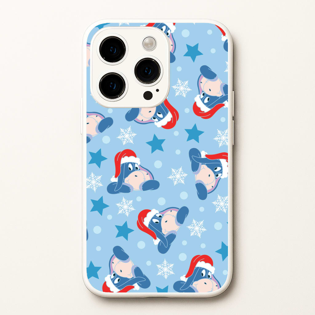 Cartoon Donkey Stars Pattern iPhone 14 Pro Max Case