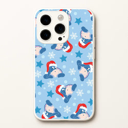 Cartoon Donkey Stars Pattern iPhone 14 Pro Max Case