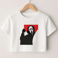 Ghostface 7 Crop top