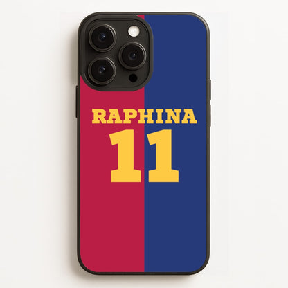 Red And blue Phone Case for iPhone, Samsung Galaxy and Google Pixel