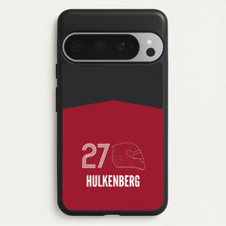 Hulkenberg Helmet 2026 Google Pixel 9 Pro XL Case