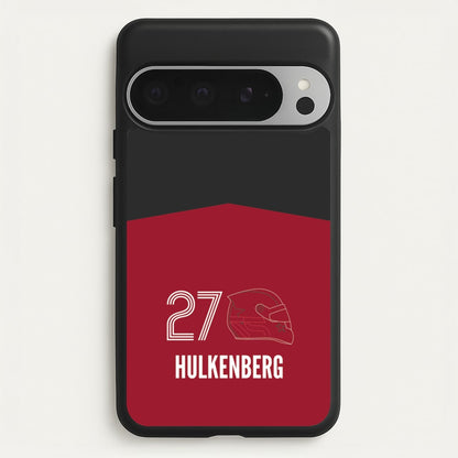 Hulkenberg Helmet 2026 Google Pixel 9 Pro XL Case
