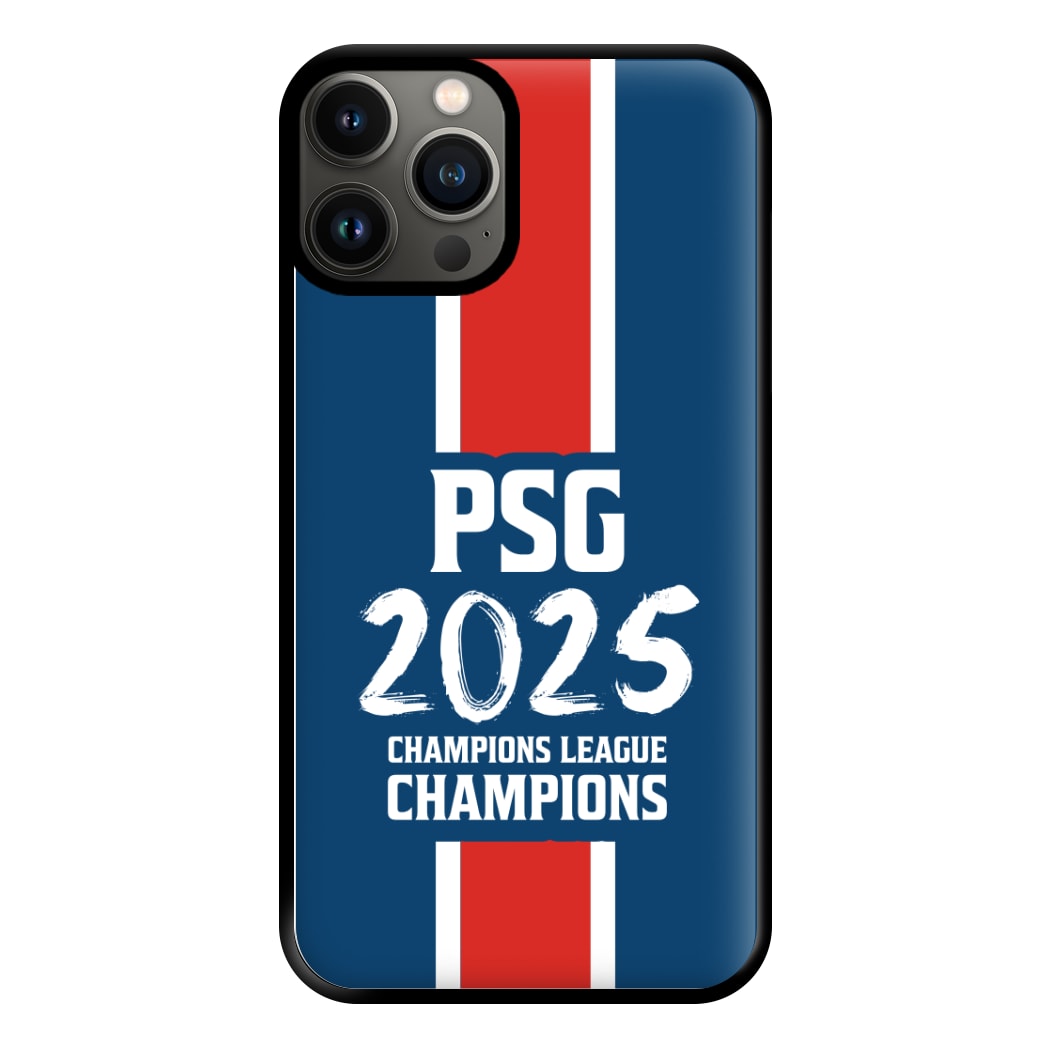 Champion League Winners 25 PSG iPhone 13 Pro Case