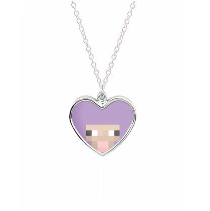 Purple Sheep Necklace