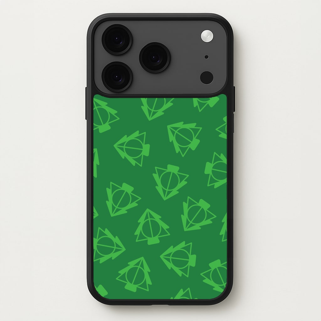 Christmas Tree Wizard Icon Pattern iPhone 17 Pro Case
