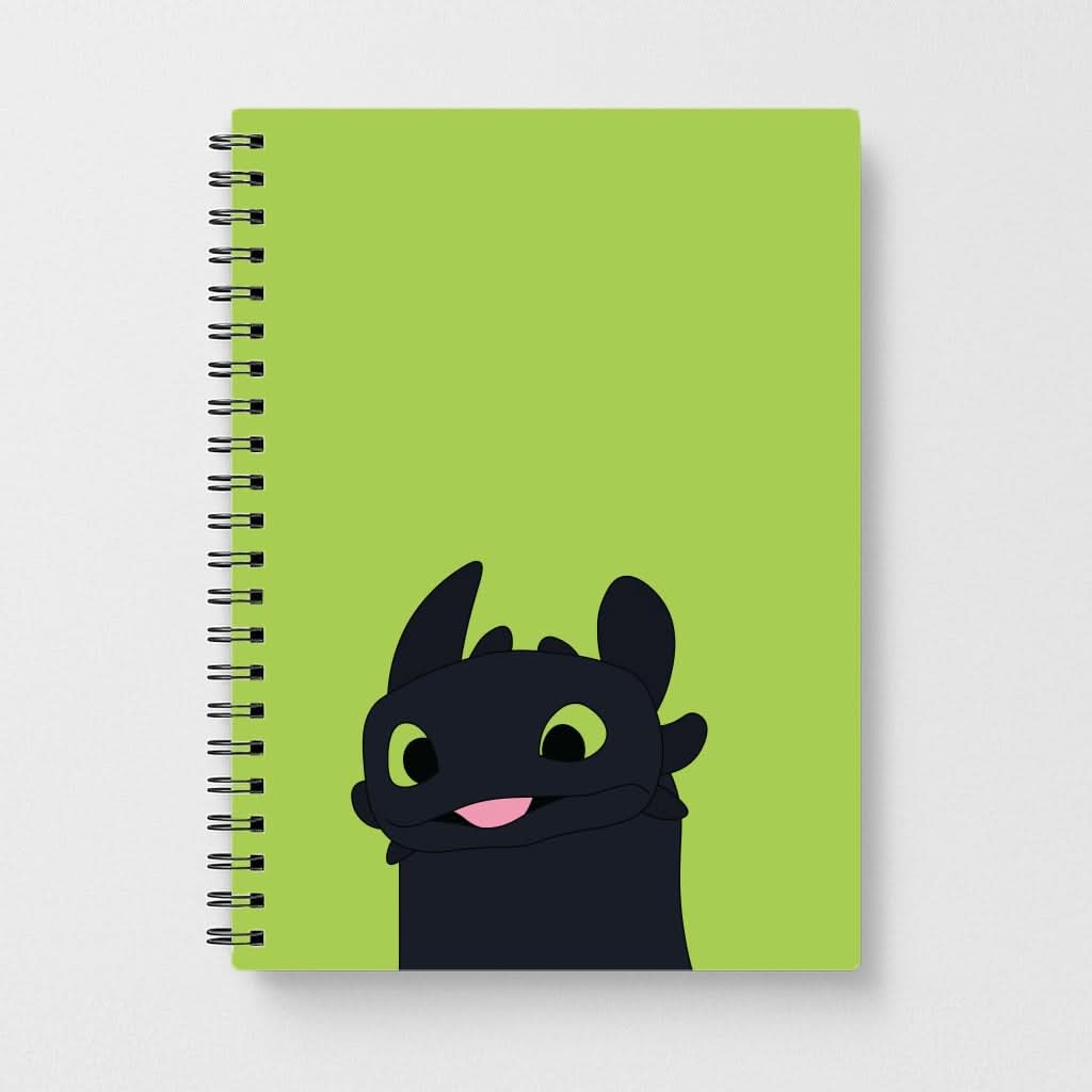 Black Fury Dragon Notebook