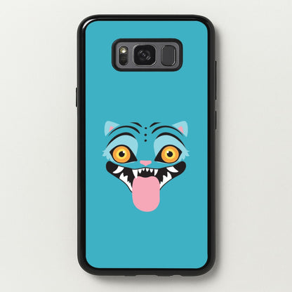Demon Cat Face Galaxy S8 Case