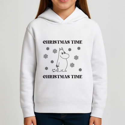 Christmas Time Moom Girls Hoodie